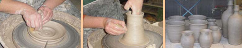 die Herstellung unserer Keramik
